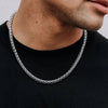 Rope Cuban chain - Stylish necklace for men