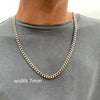 Rope Cuban chain - Stylish necklace for men