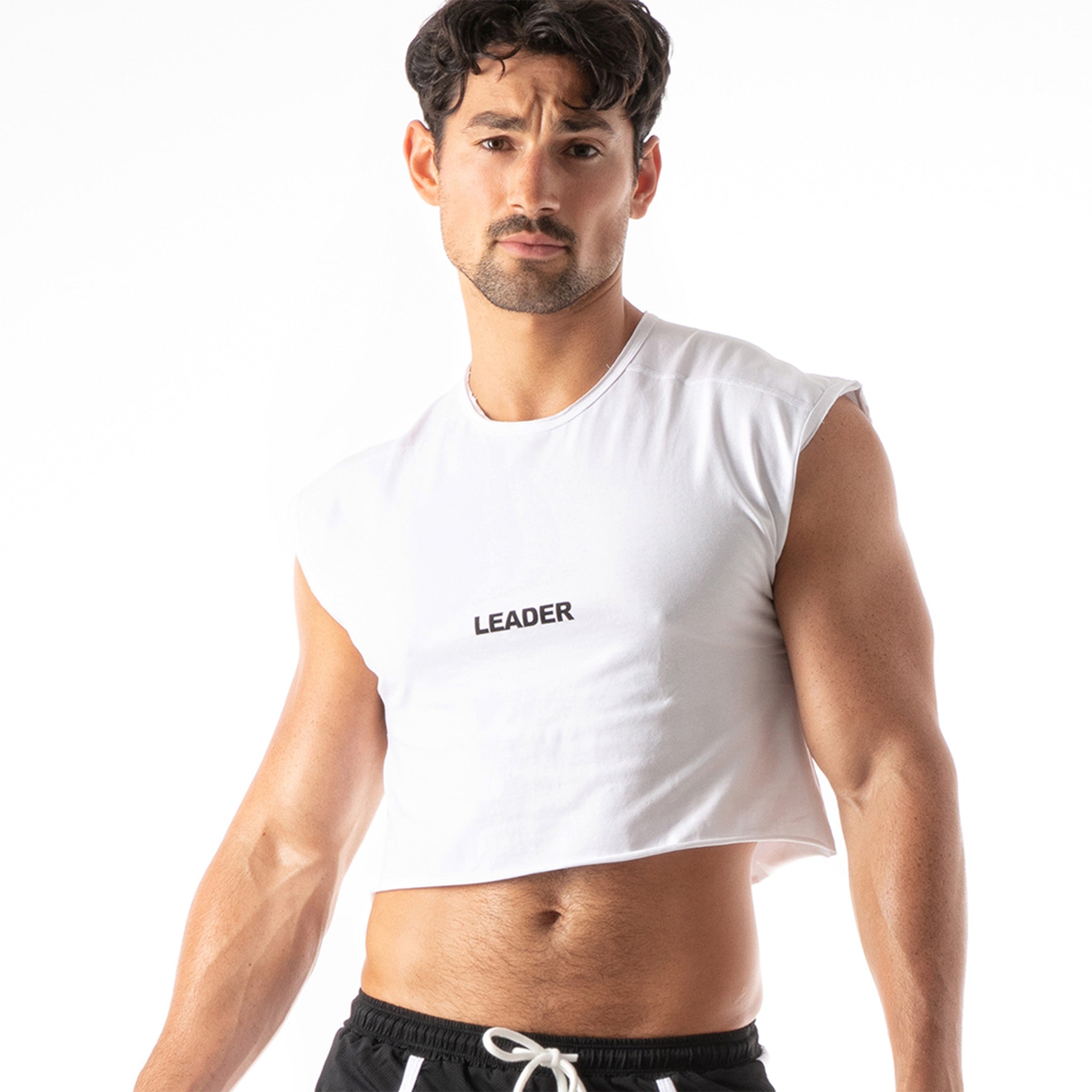 Hero Crop T Shirt White-0
