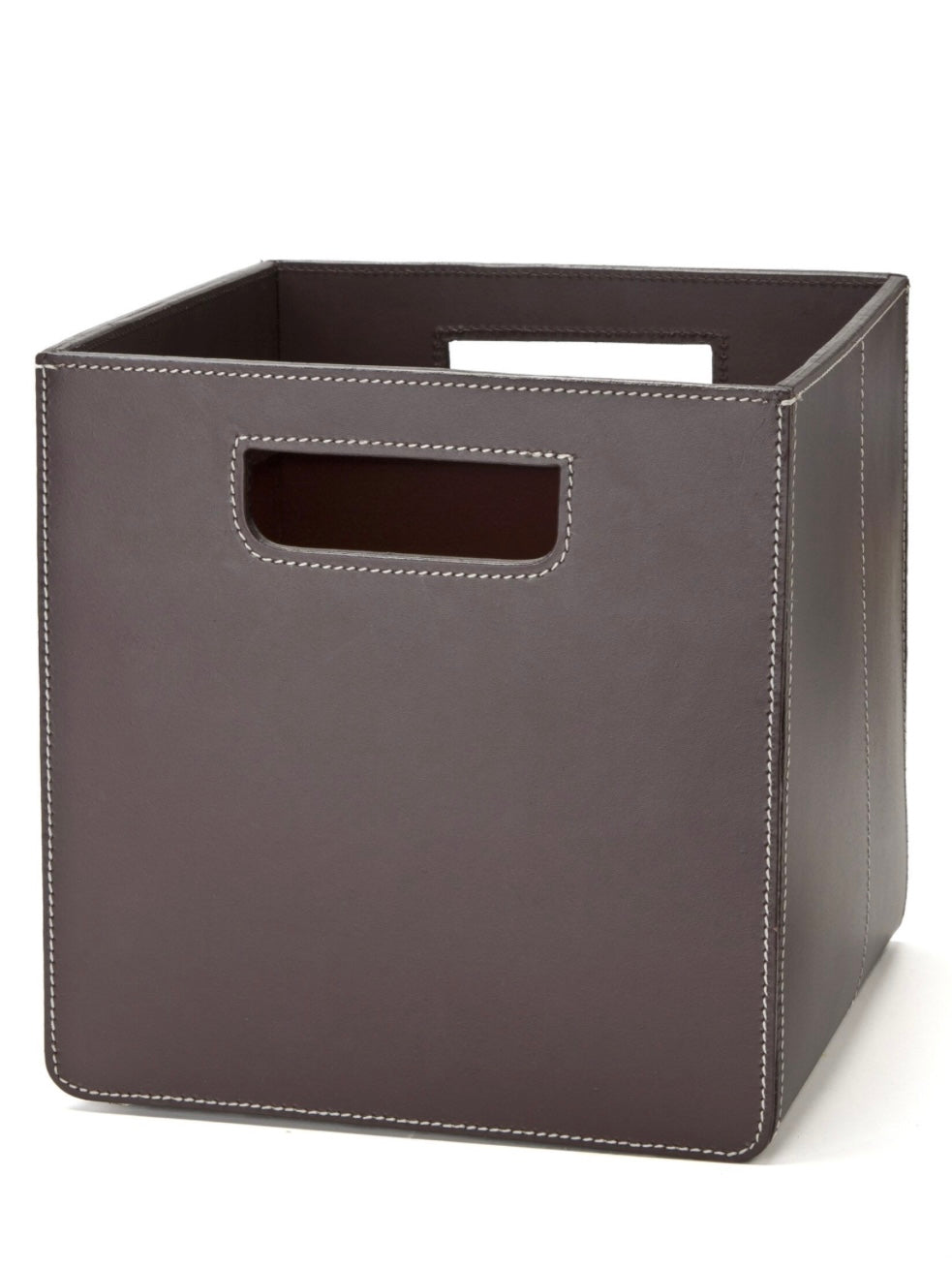 Aufbewahrungsbox Medium Leder, in verschiedenen Farben