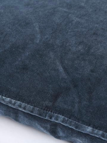 Dekokissen Velours historical blue 52x52cm