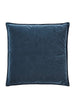Dekokissen Velours historical blue 52x52cm