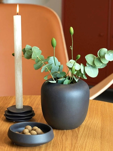 Kerzenhalter Lily Taper schwarz