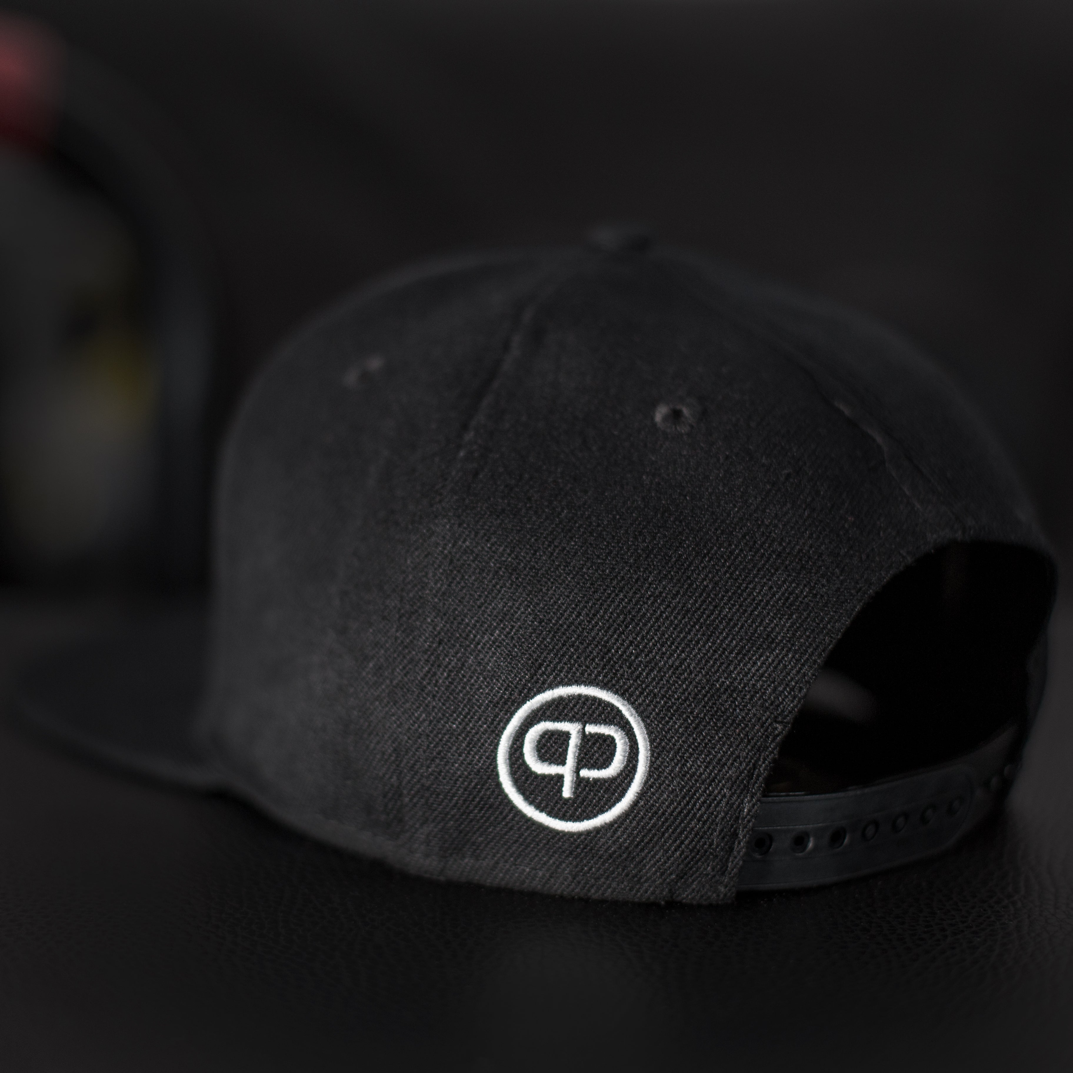 Snapback Cap - Black & White