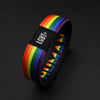 LGBT+ Bracelet (DUO) - Rainbow &amp; Human