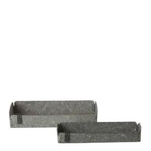 Tablett Eco-Felt eckig in 2 Größen