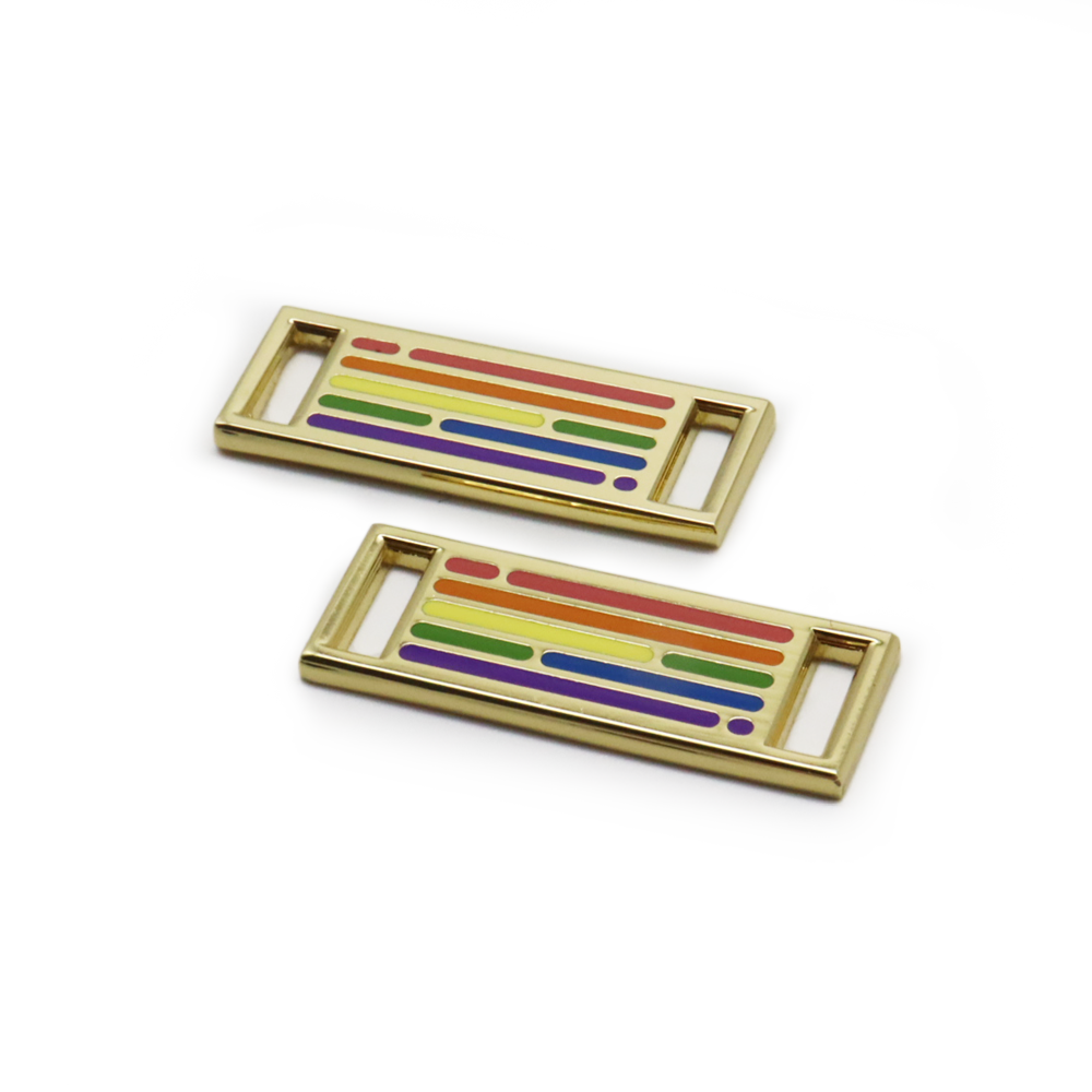 2x Diversity Schnürsenkel Badge