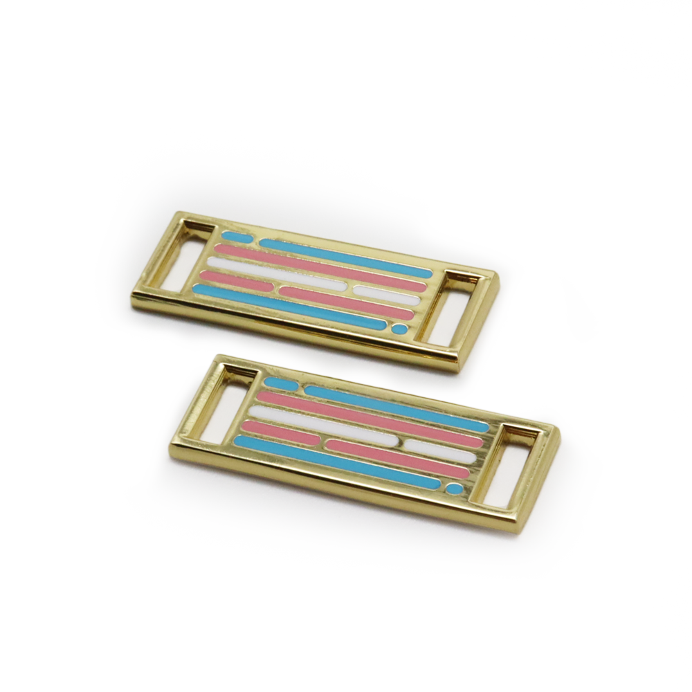 2x Diversity Schnürsenkel Badge