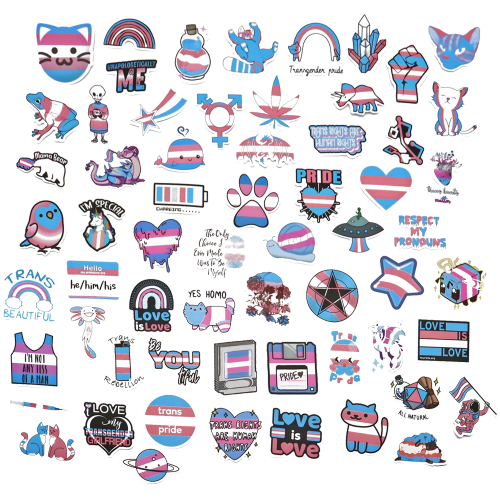 LGBTQ Sticker Set (> 50 Motive)