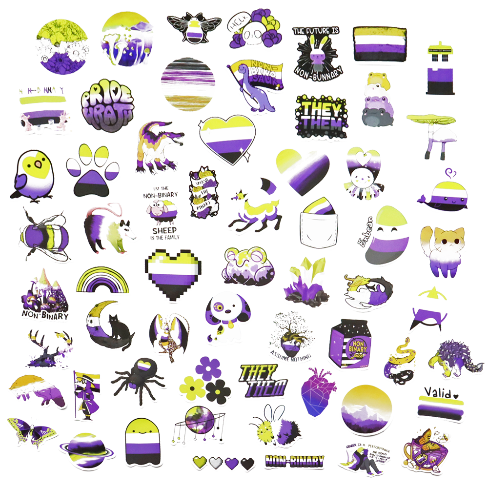 LGBTQ Sticker Set (> 50 Motive)