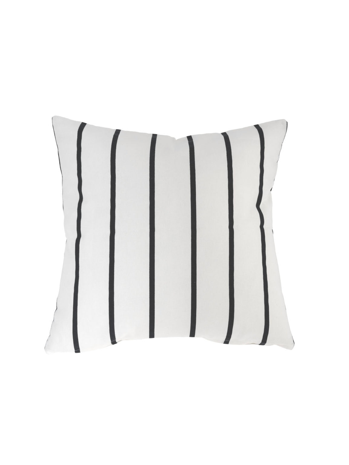 Dekokissen Karlstorp weiß/schwarz gestreift 50x50cm