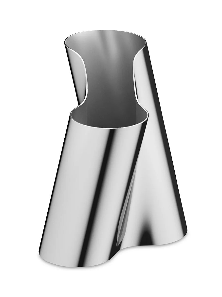 Vase Lituus Edelstahl, in 3 Größen