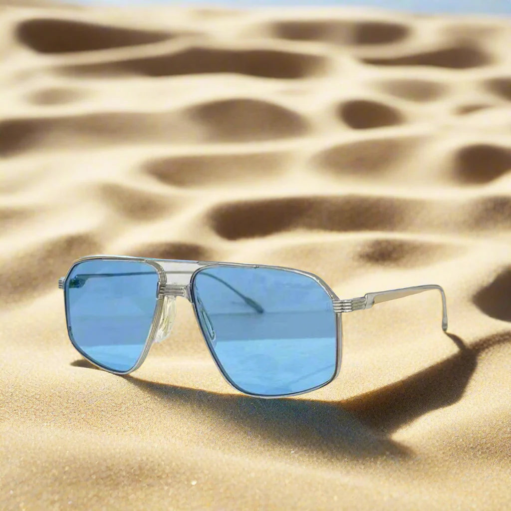 Jacques Marie Mage Jagger ultralight titanium square style sunglasses