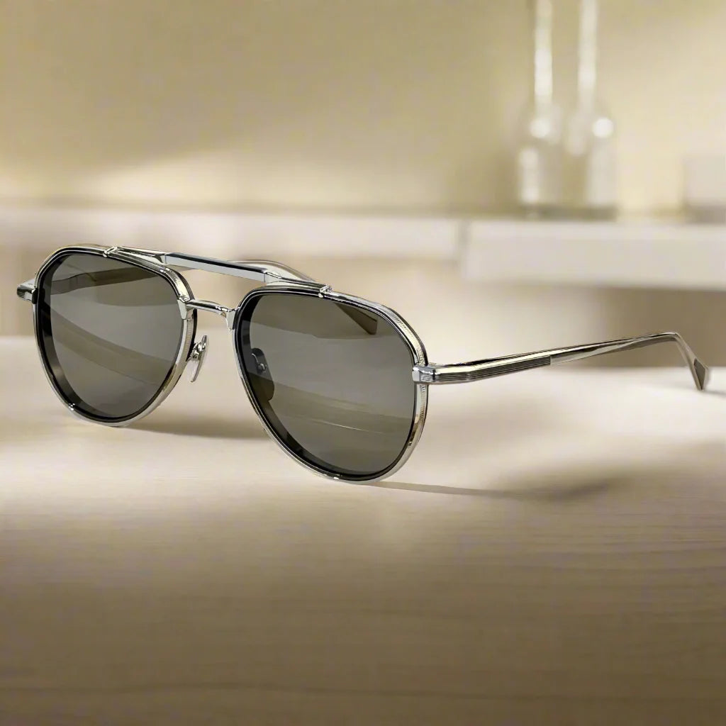 Jacques Marie Mage COMMANDER sunglasses bold premium titanium frame