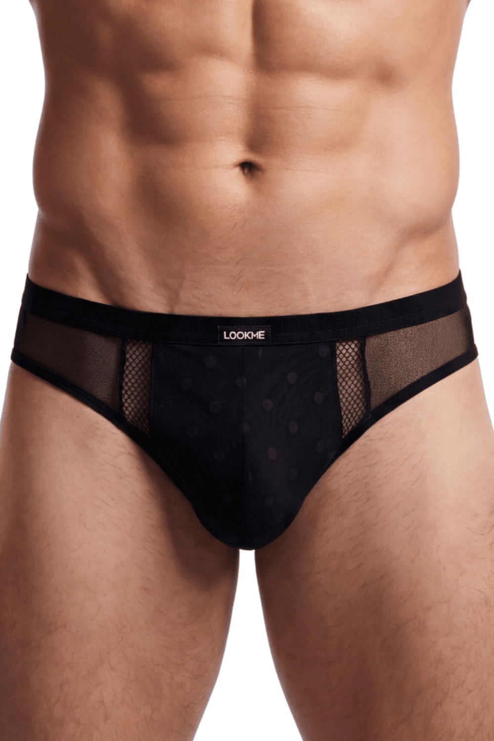 schwarzer Herren String 2502-57 - 2XL - LOOK ME - Shop Deutschland Noodosz
