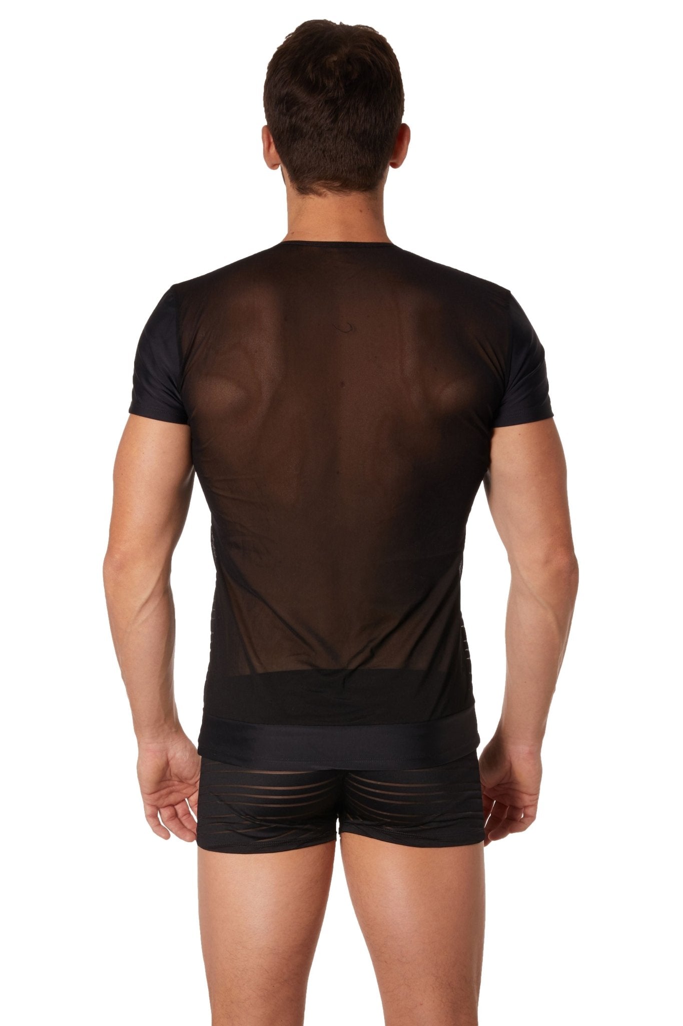 schwarzes Herren T-Shirt 906-81 - XL - LOOK ME - Shop Deutschland Noodosz