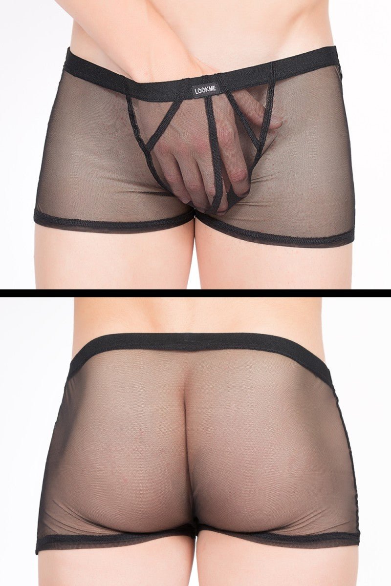 schwarze Boxer Short 92-67 XL - LOOK ME - Shop Deutschland Noodosz