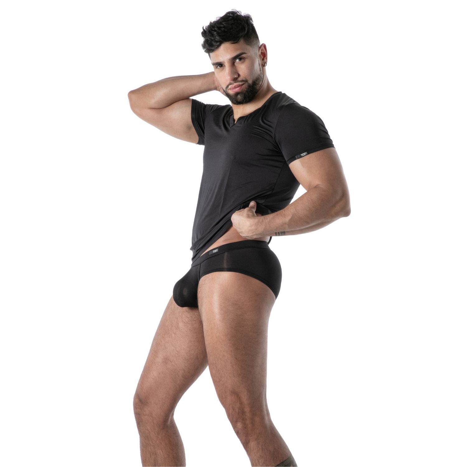 Mon Amour Microfiber T-Shirt Black