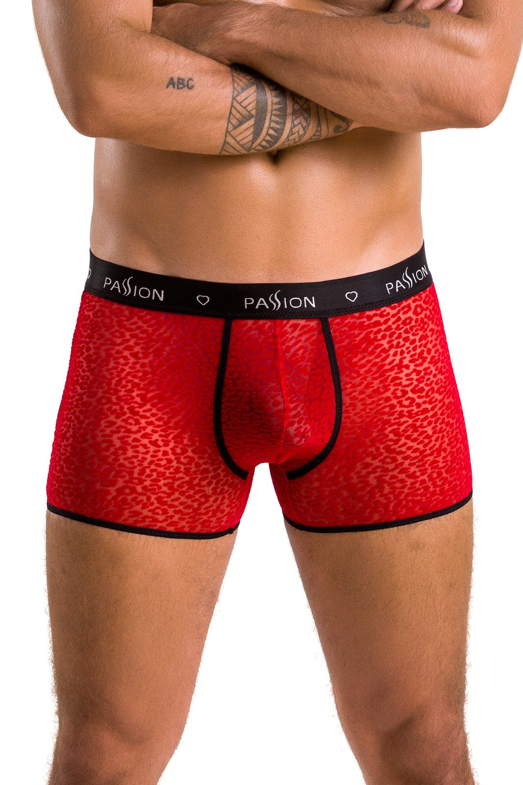 rote Herren Shorts 046 - 2XL/3XL