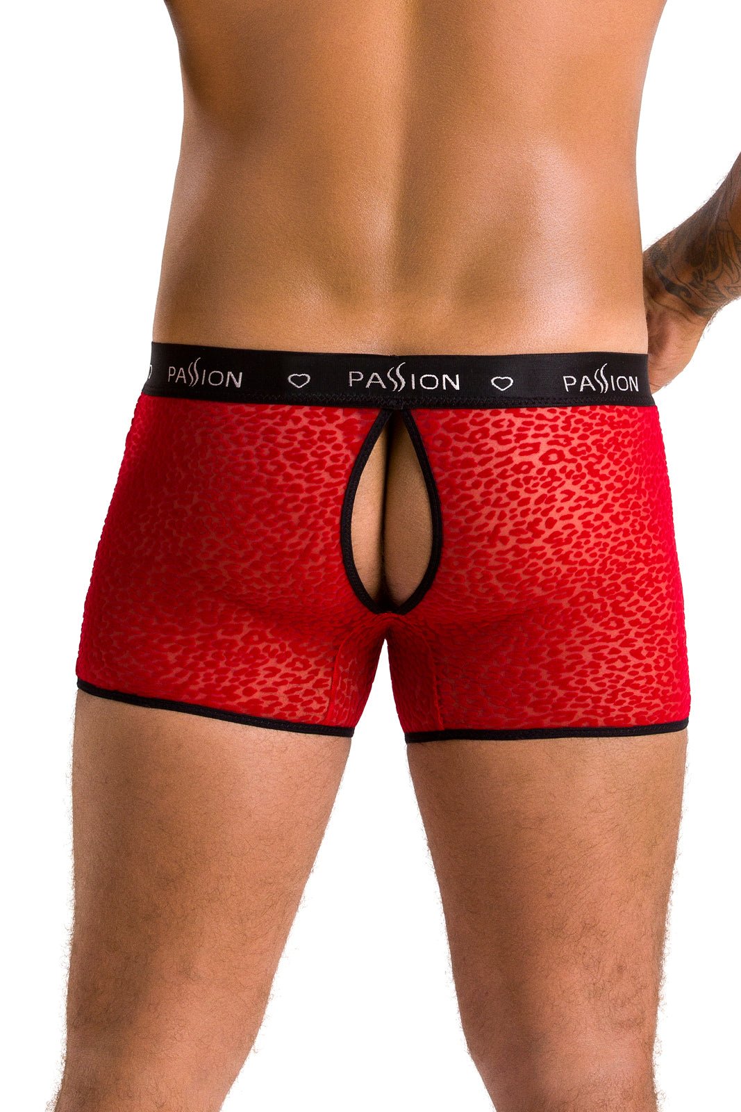 rote Herren Shorts 046 - 2XL/3XL
