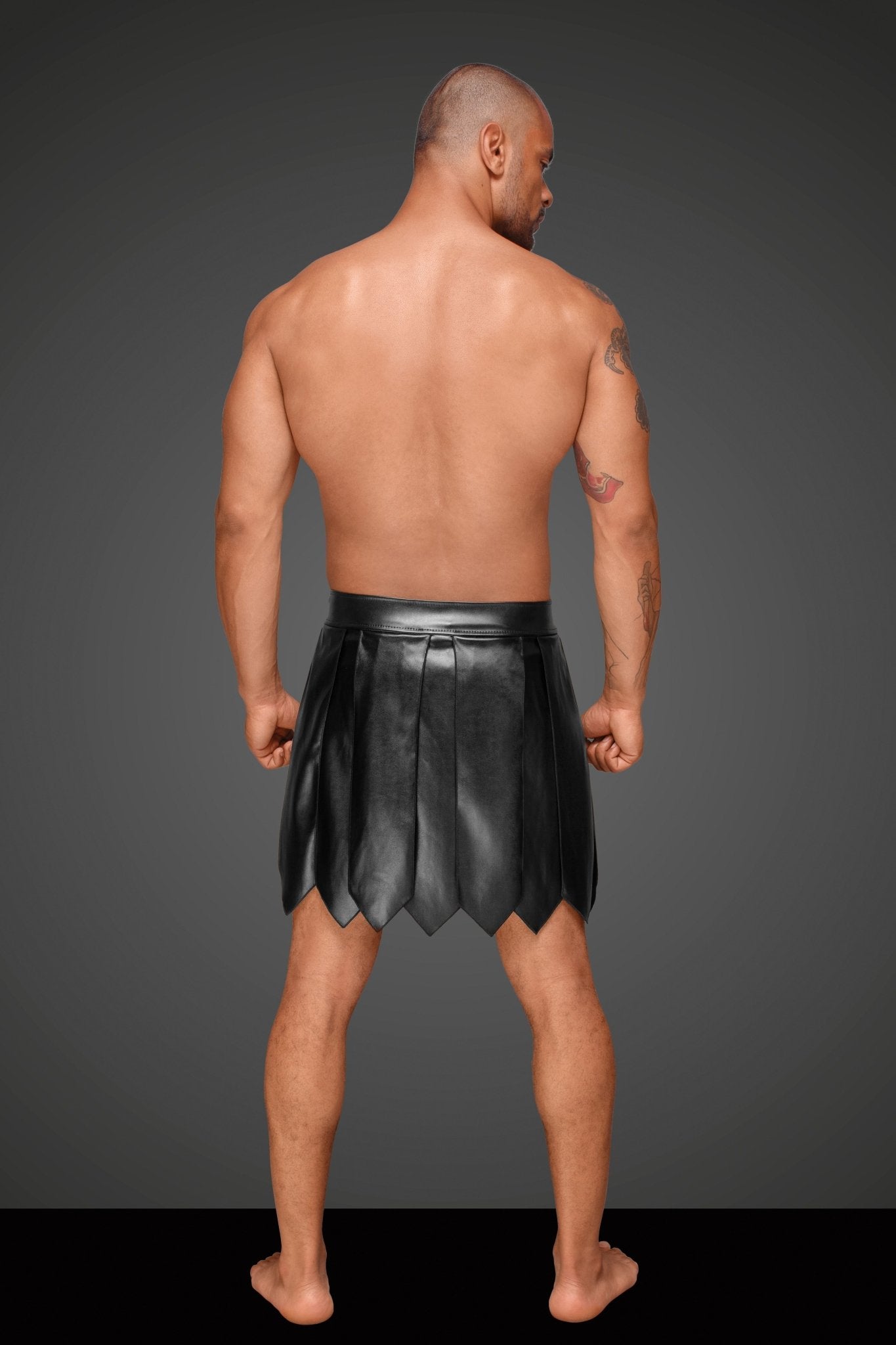 Ecoleather Gladiator Rock H053 - XL - Noir Handmade Men - Shop Deutschland Noodosz