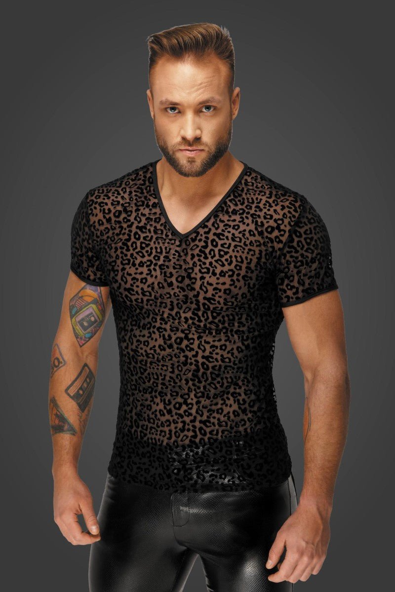 Leopard Flock T-Shirt H071 - 3XL