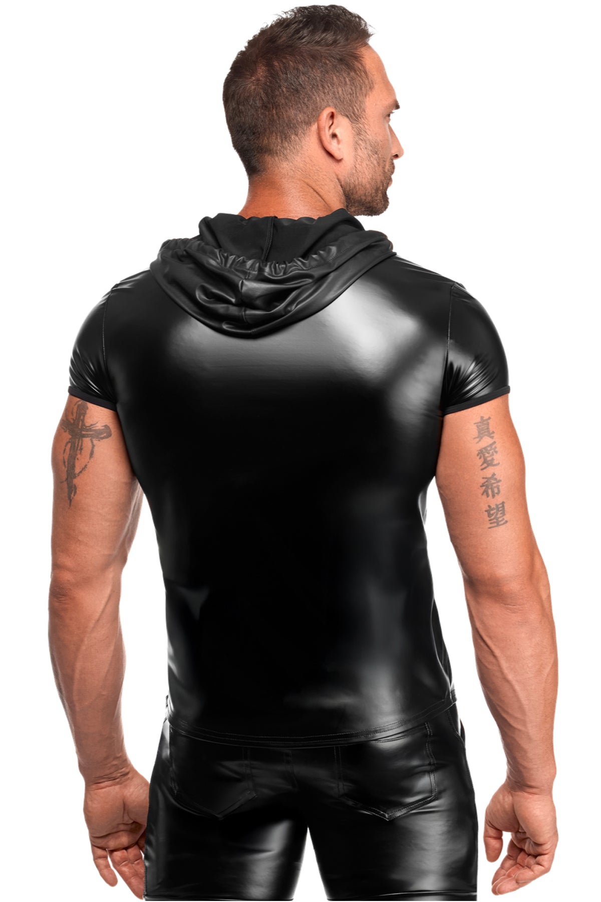 Herren Kapuzen Hemd H085 - 3XL