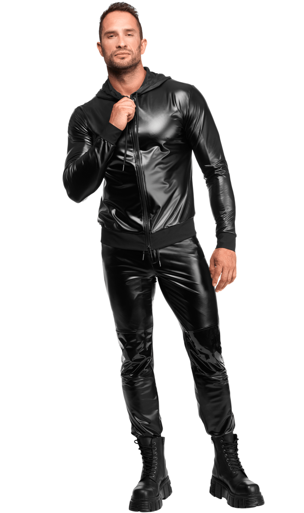 schwarze Herrenhose Rogue H087 - 3XL