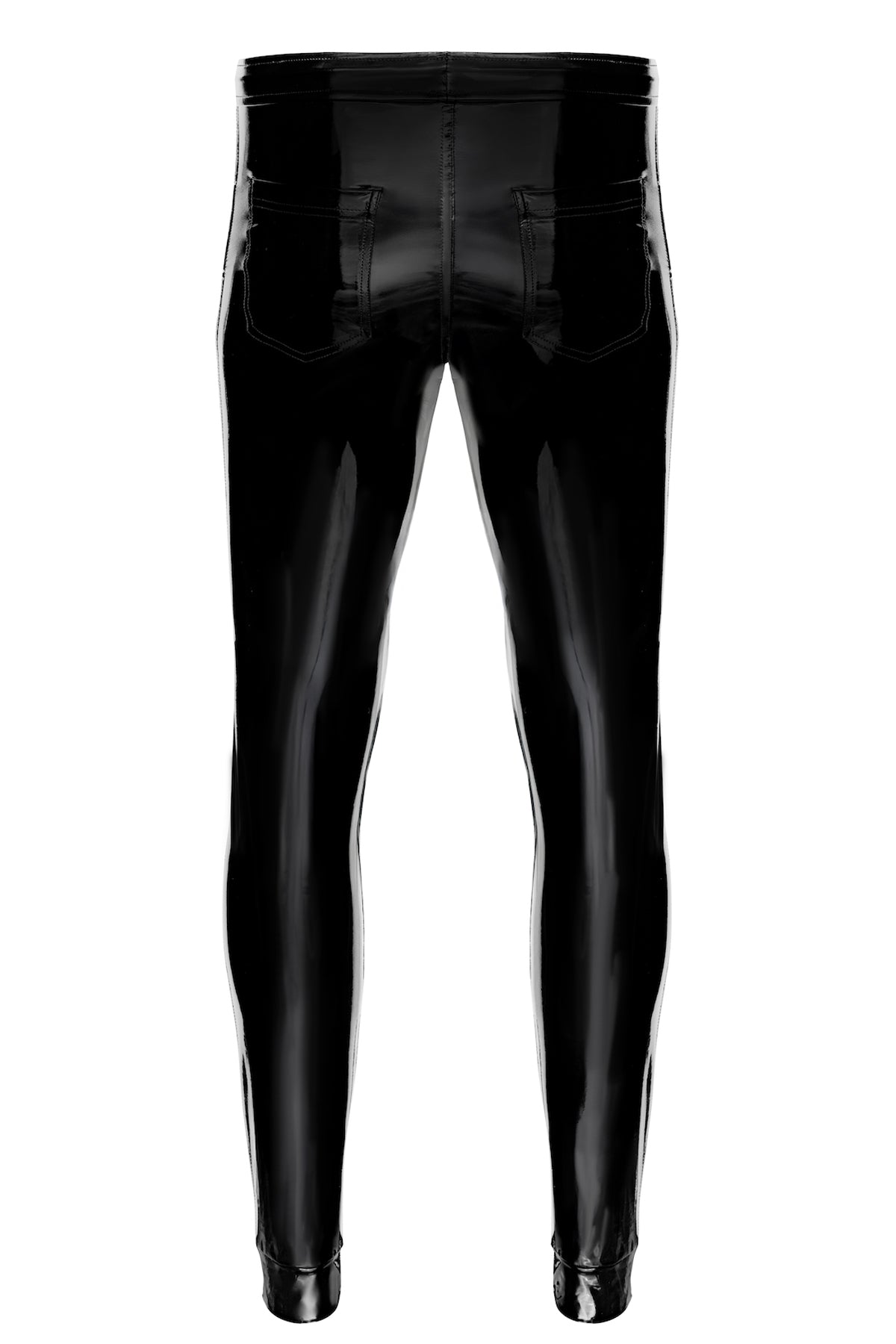 schwarze Lack Hose Voltage H093 - 3XL