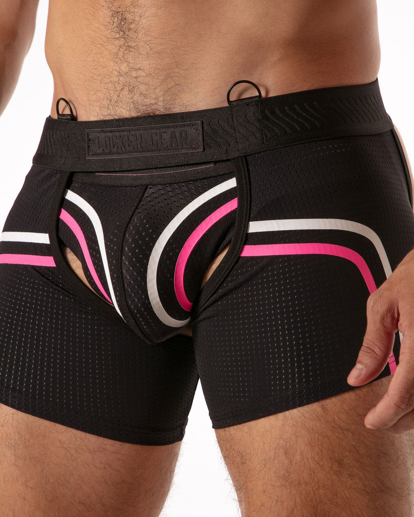 PISTON SHORT CHAP LK0146 Neon-Pink -  Shorts, kurze Hose