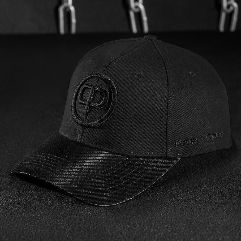 Baseball Cap - Black &amp; Black Carbon