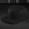 Snapback Cap - Black &amp; Black