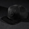 Snapback Cap - Black &amp; Black Carbon