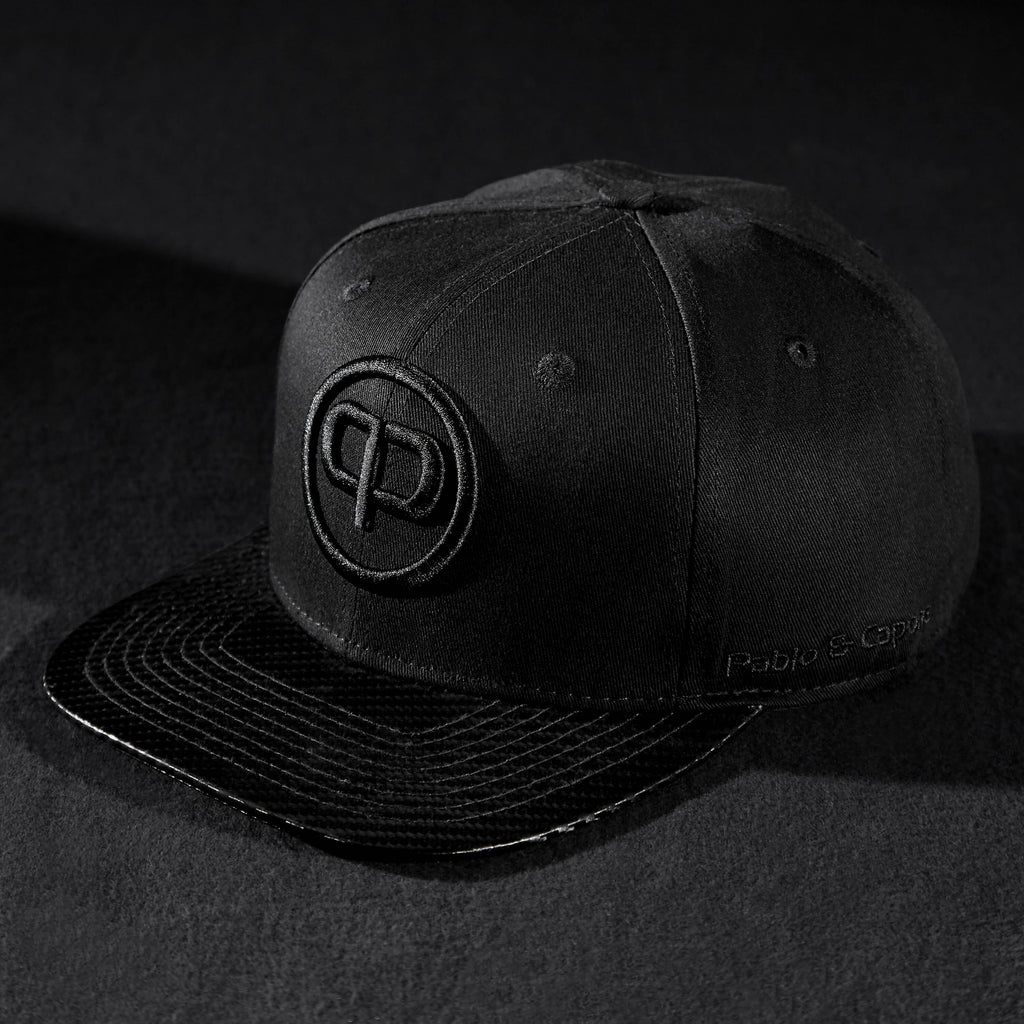 Snapback Cap - Black &amp; Black Carbon
