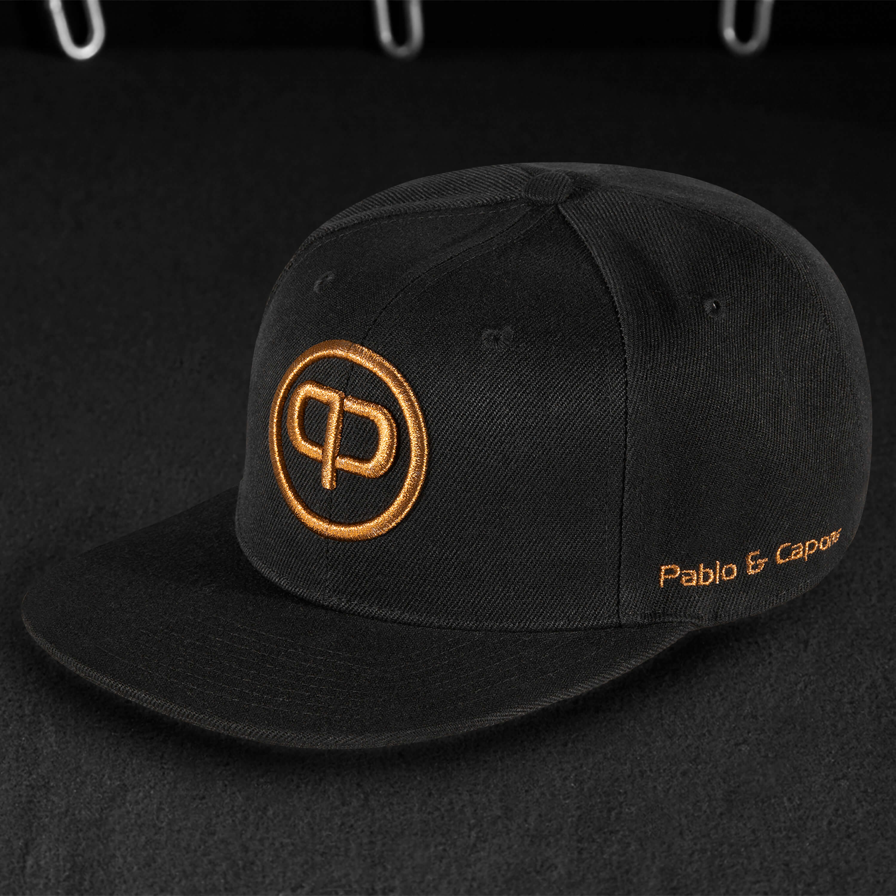 Snapback Cap - Black &amp; Copper