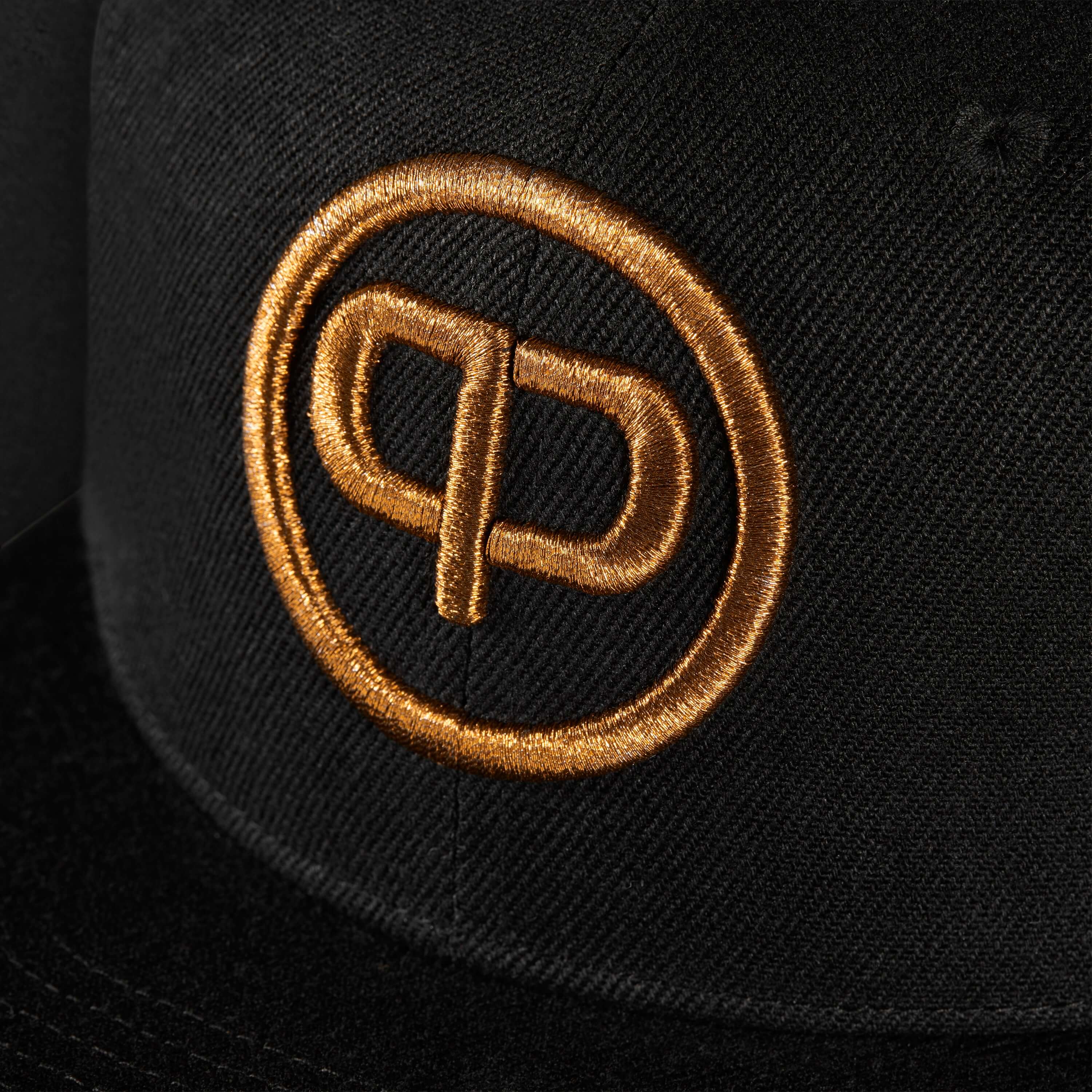 Snapback Cap - Black &amp; Copper
