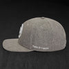 Snapback Cap - Granite & White Pablo & Capone Caps nudosz.myshopify.com