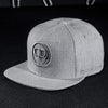 Snapback Cap - Grey &amp; Grey