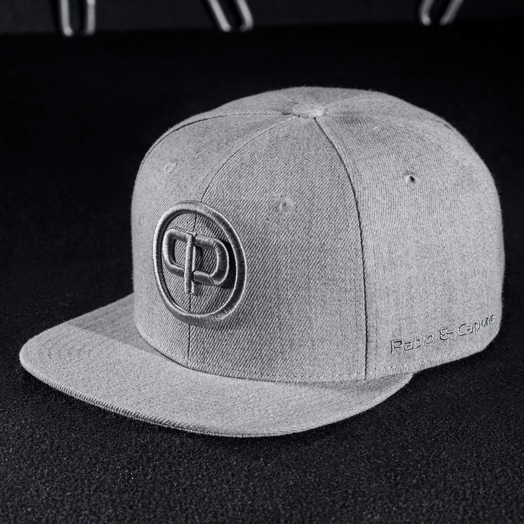 Snapback Cap - Grey &amp; Grey