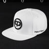 Snapback Cap - White &amp; Black