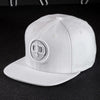Snapback Cap - White &amp; White