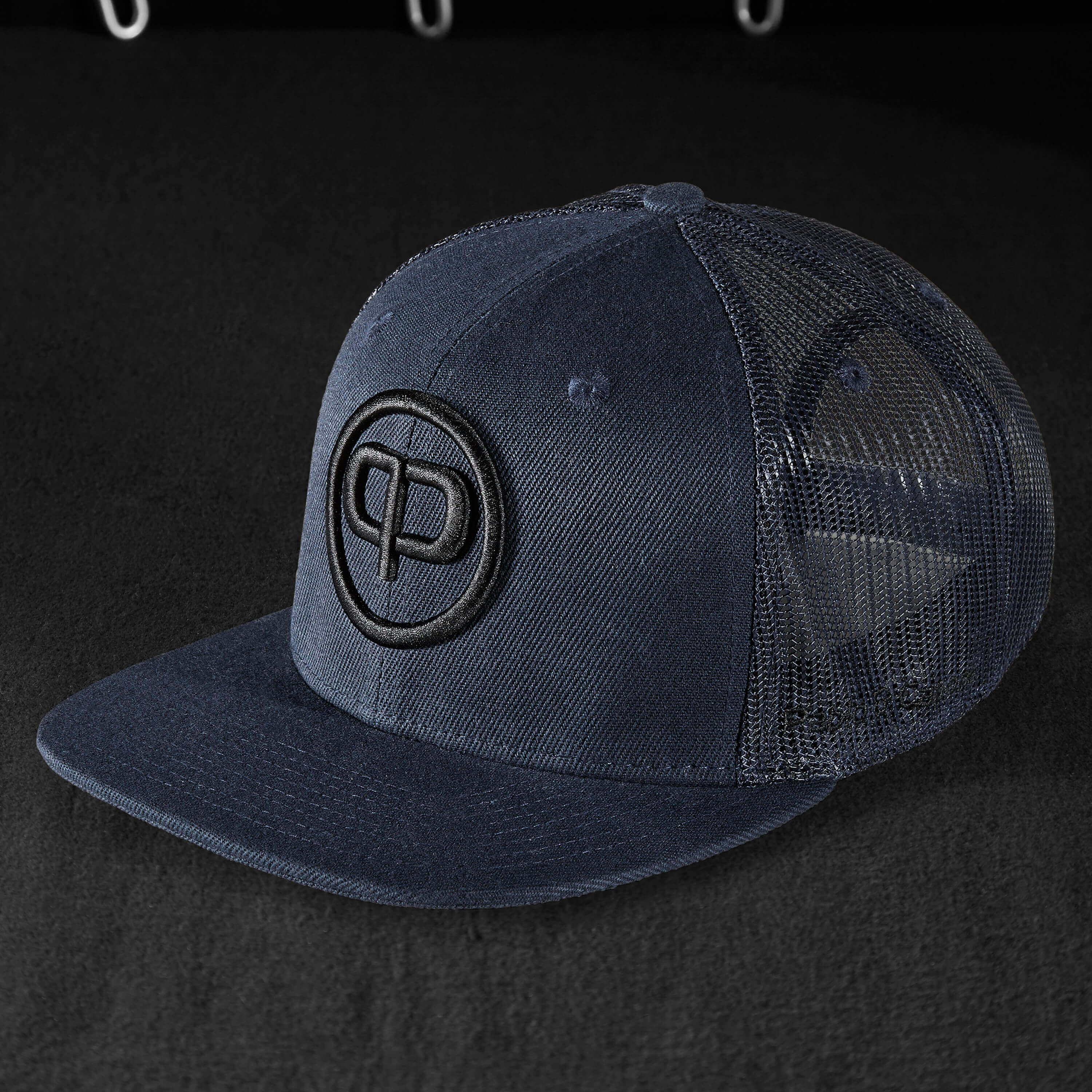 Trucker Cap - Navy Blue &amp; Black
