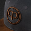 Snapback Cap - Anthracite &amp; Suede