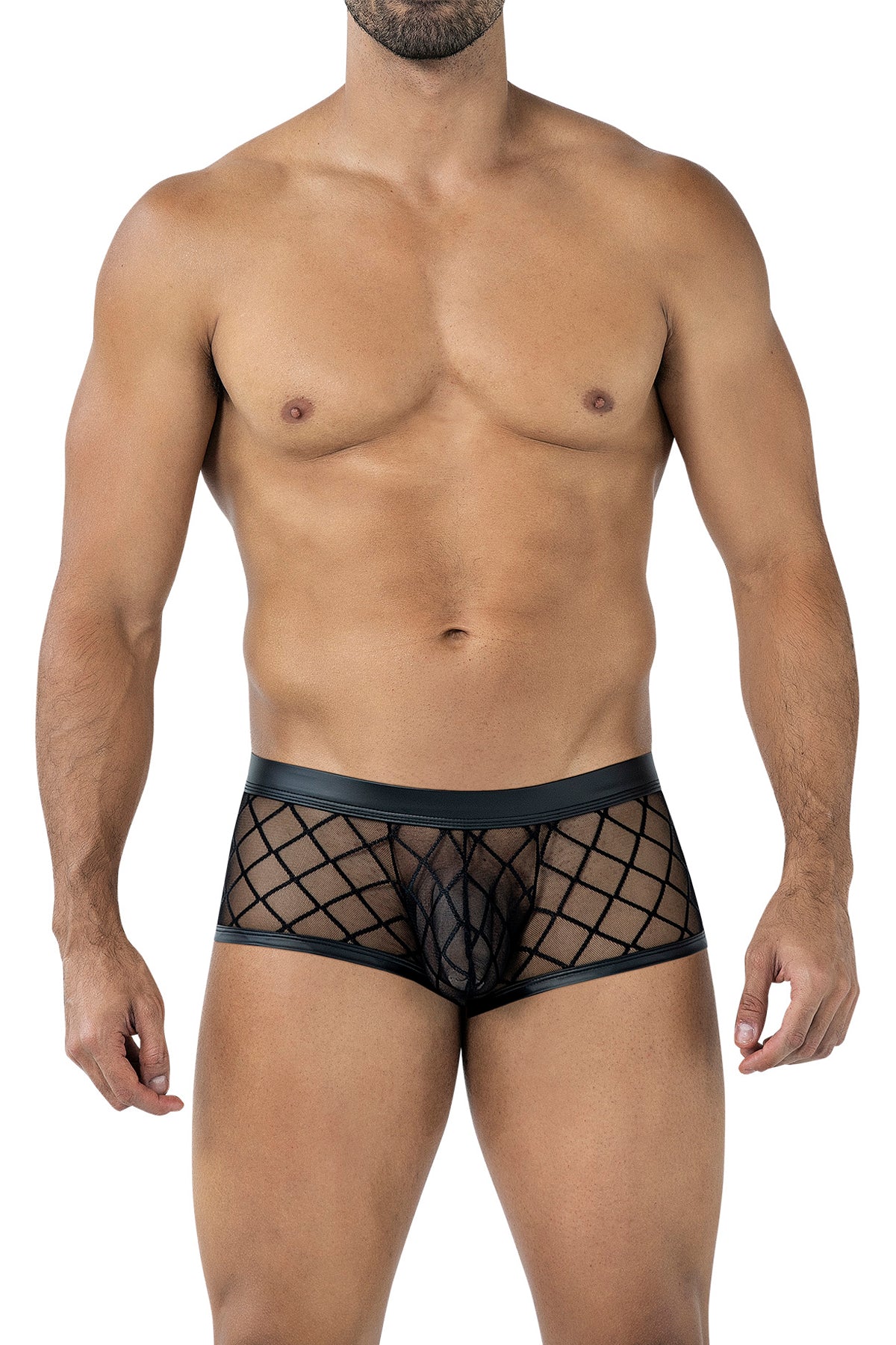 schwarzer Trunk Shorts mit Netz RAV110 - XL-2