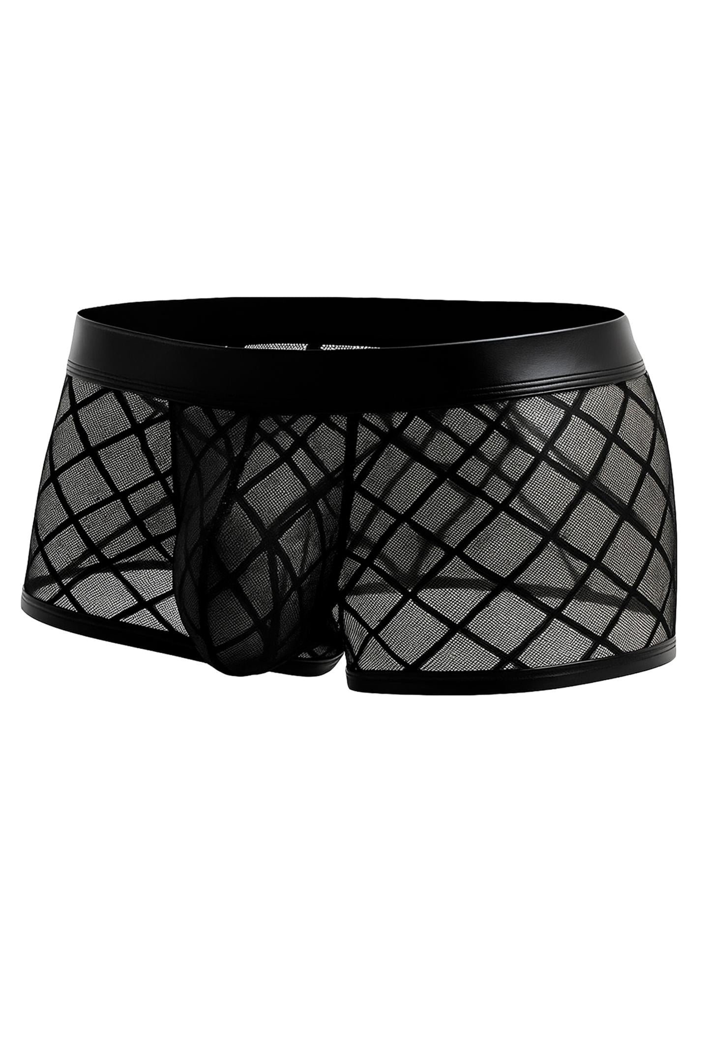 Black Web Sheer Trunk RAV110 - XL