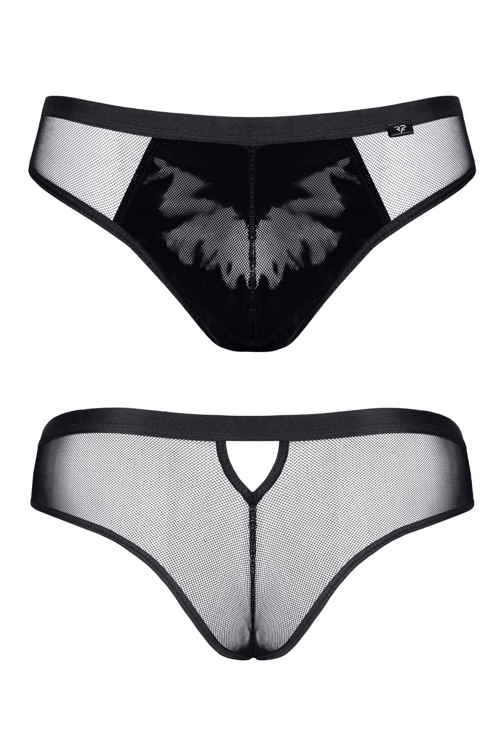 Netz-Slip REIzan001 schwarz - 2XL