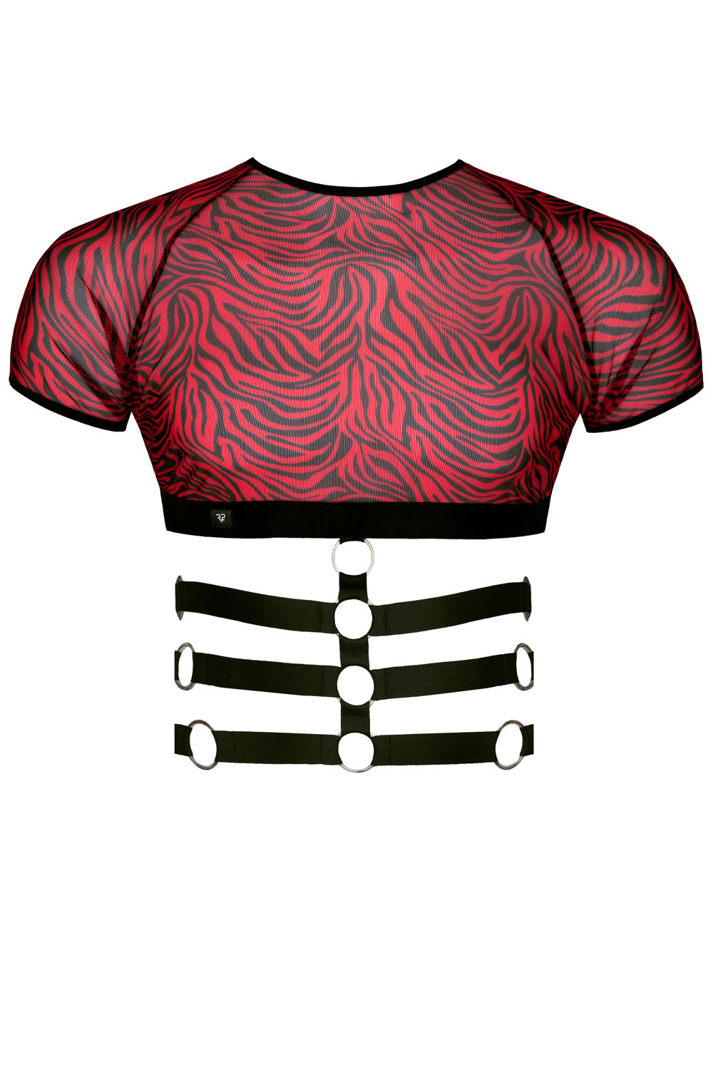 Harness T-Shirt RERodrigo001 schwarz/rot - 2XL