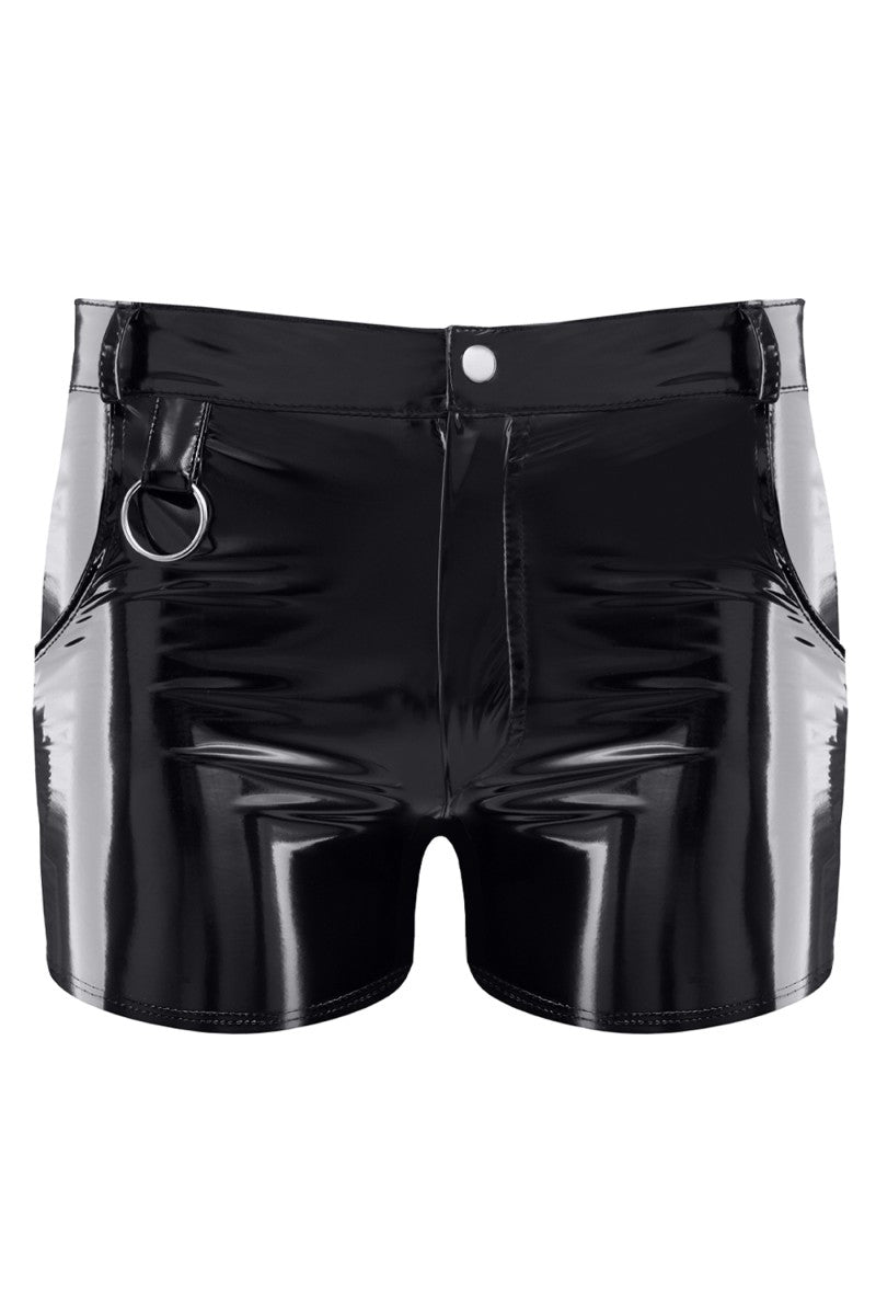 Herren PVC Shorts RMFabianoPVC schwarz - 2XL
