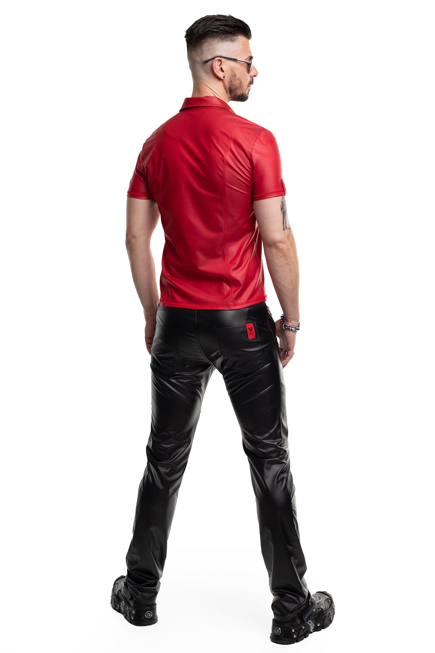 Herren T-Shirt RMSerafino001 rot - 2XL