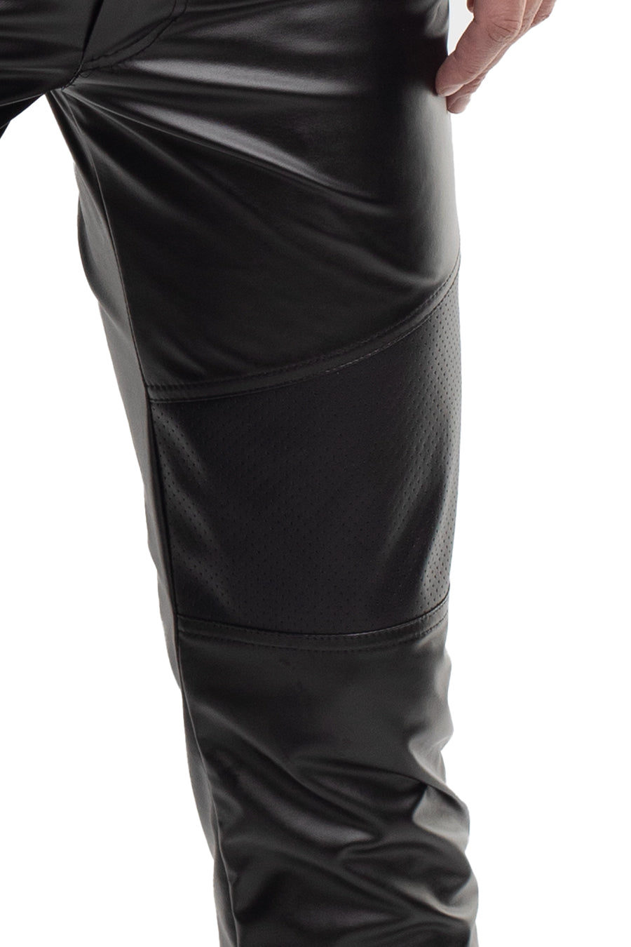 lange klassische Herren Hose RMVitale001 schwarz - 2XL